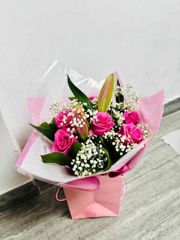 Get Well Bouquet with Eco-Friendly Packaging