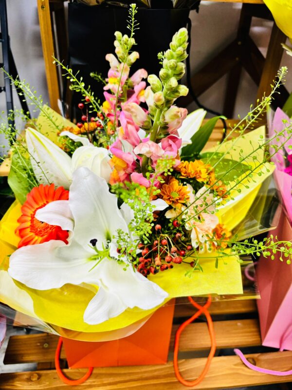 Thoughtful Get Well Flower Bouquet with Vibrant Blooms